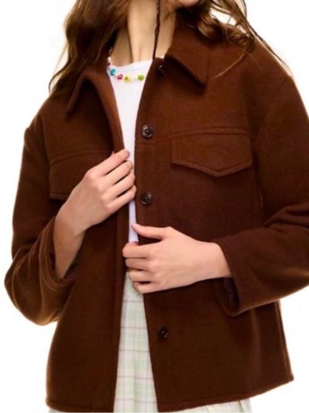 Artizia Sunday Best Sky Shirt Jacket - Picture 6 of 6